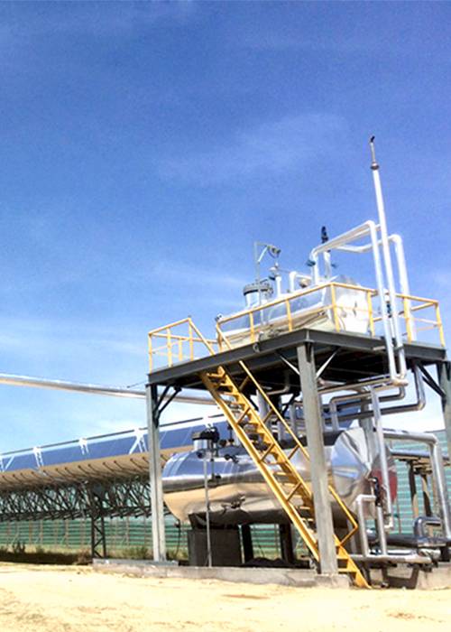 Concentrated solar power plant