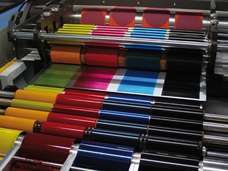 Offset printing clearance ink